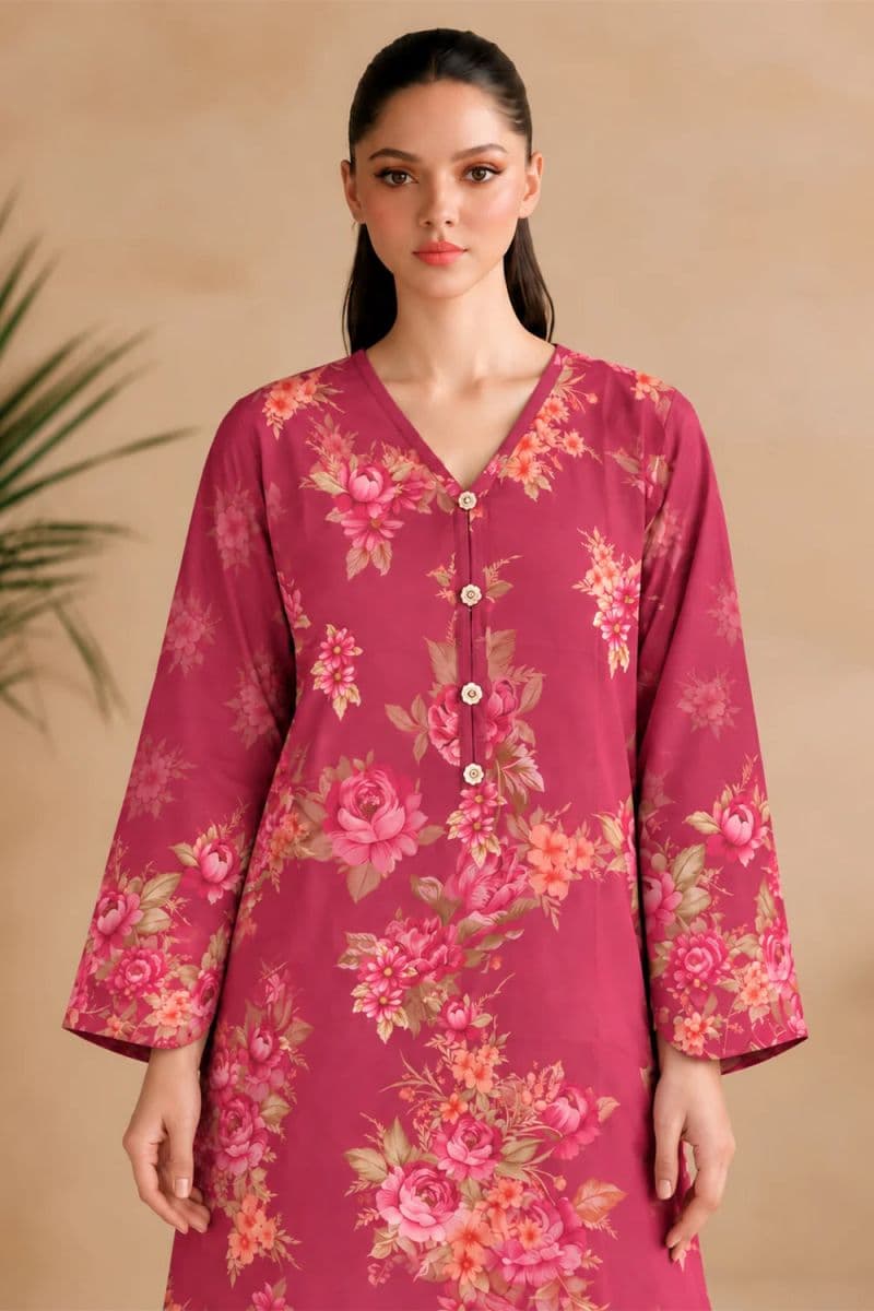 2-PIECE - PRINTED ARABIC LAWN SUIT thumbnail