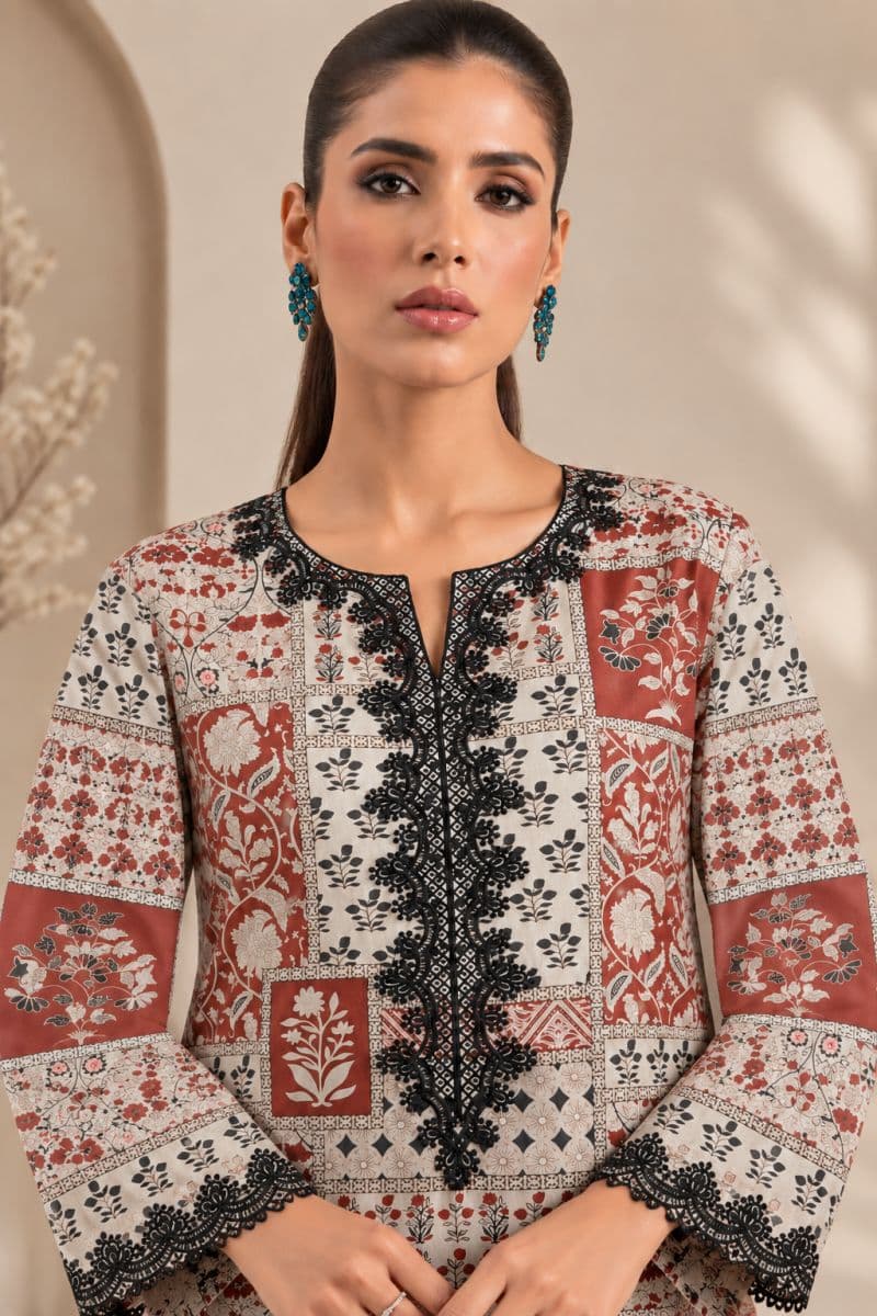 2-PIECE EMBROIDERED CAMBRIC SUIT thumbnail