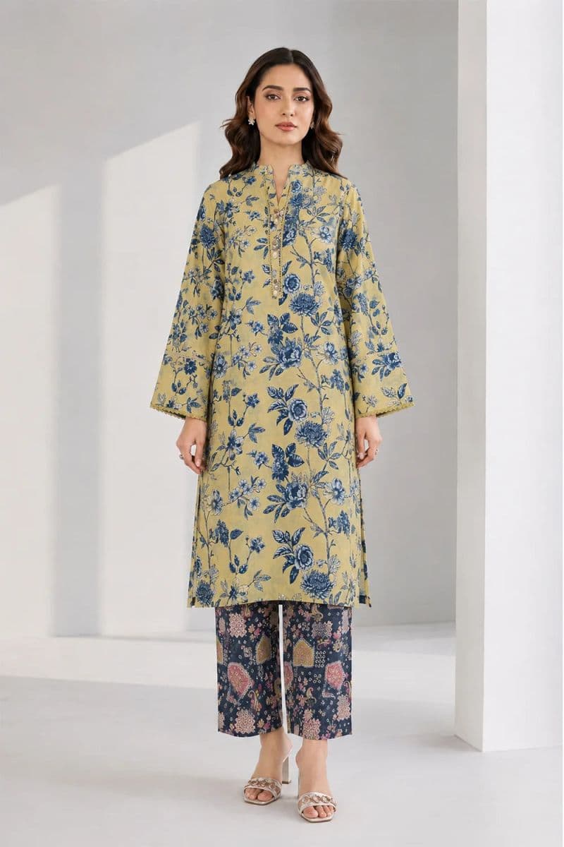 2-PIECE PRINTED CAMBRIC SUIT thumbnail