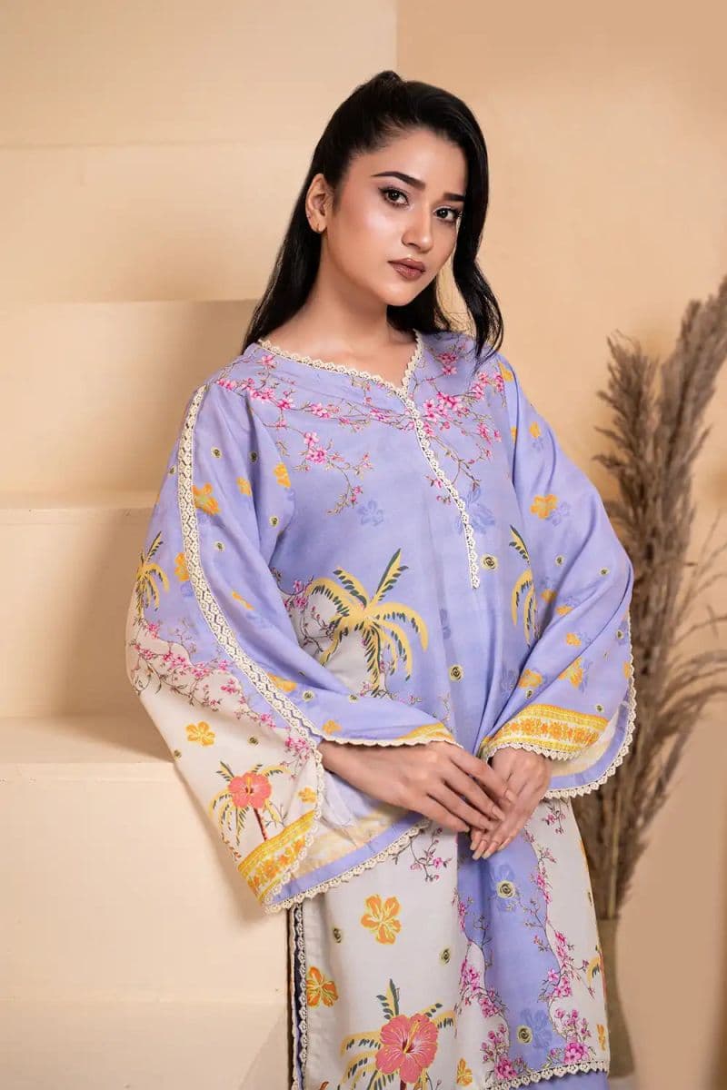 2 Piece - Printed Arabic Lawn Suit thumbnail
