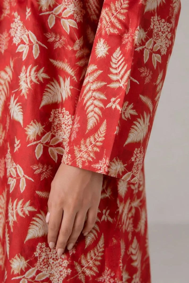 2-PIECE PRINTED CAMBRIC SUIT thumbnail