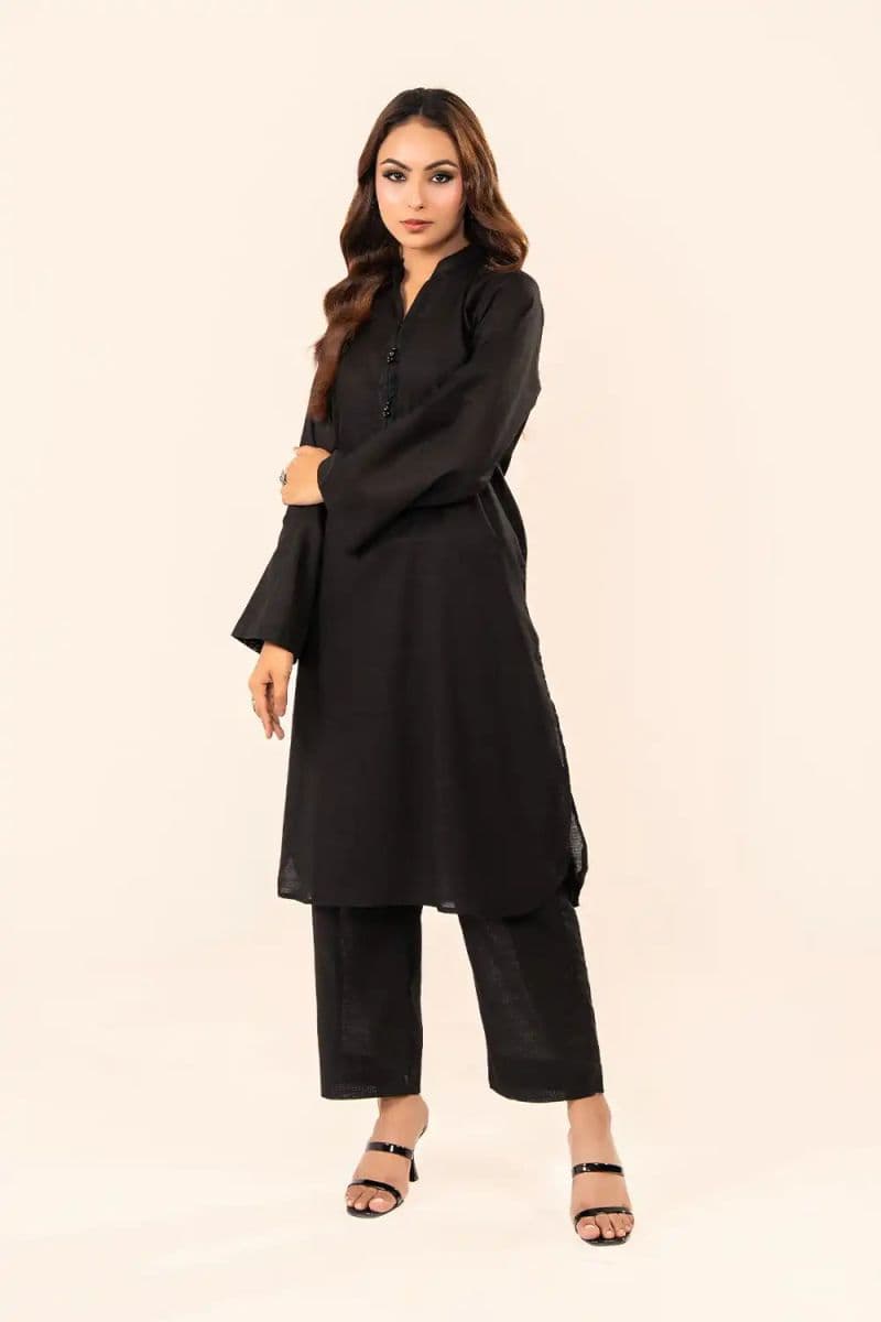 2 Piece - Dyed Khaddar Suit thumbnail