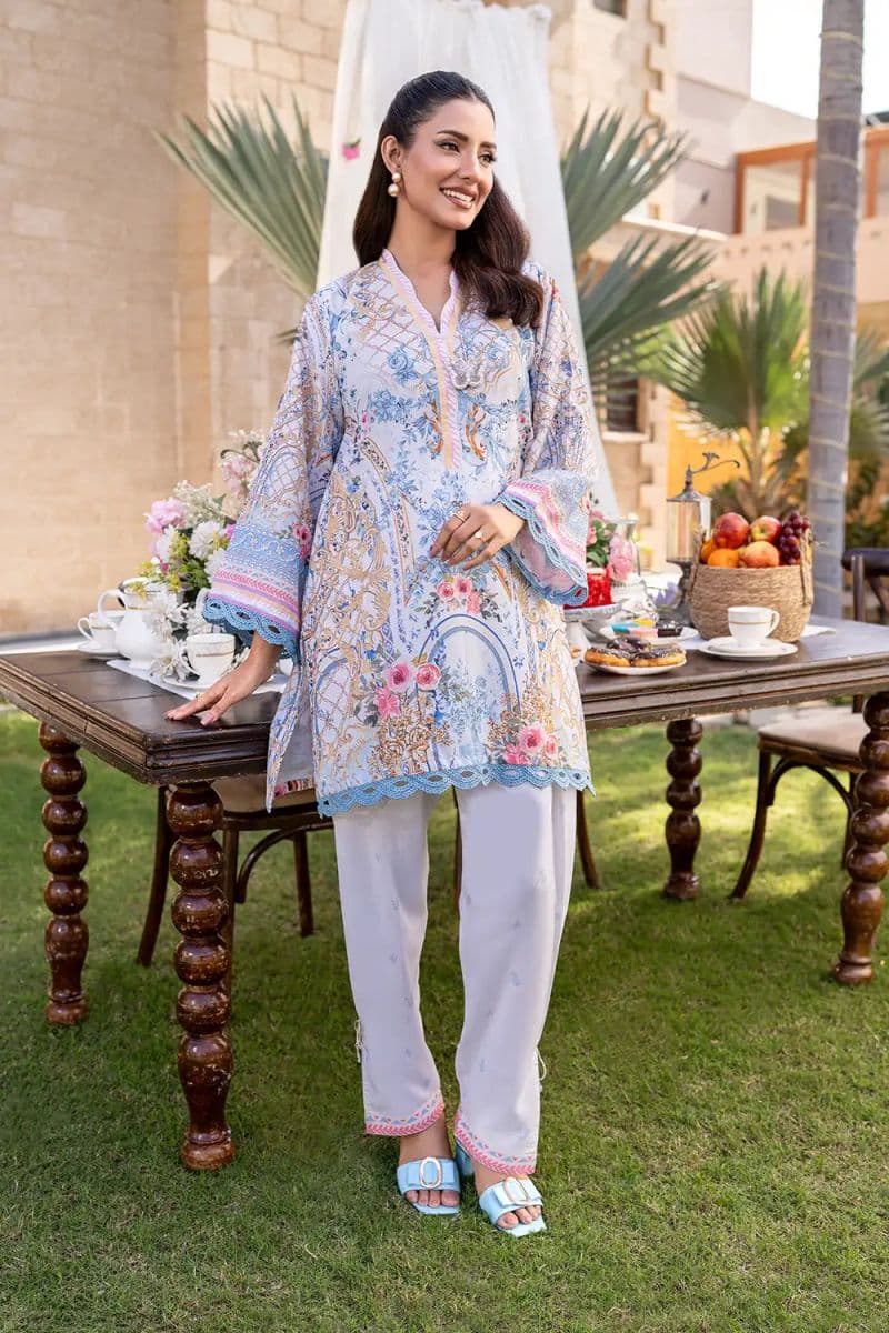 2 Piece - Printed Arabic Lawn Suit thumbnail