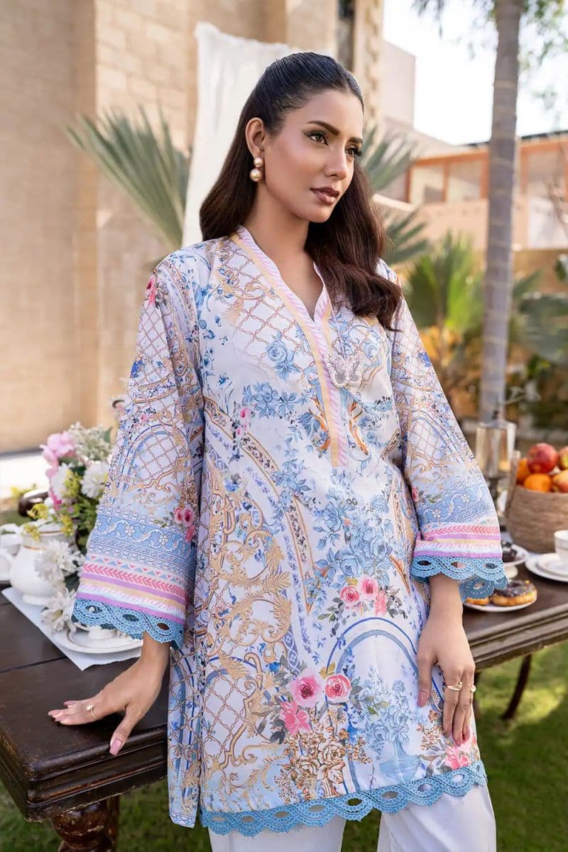 2 Piece - Printed Arabic Lawn Suit thumbnail