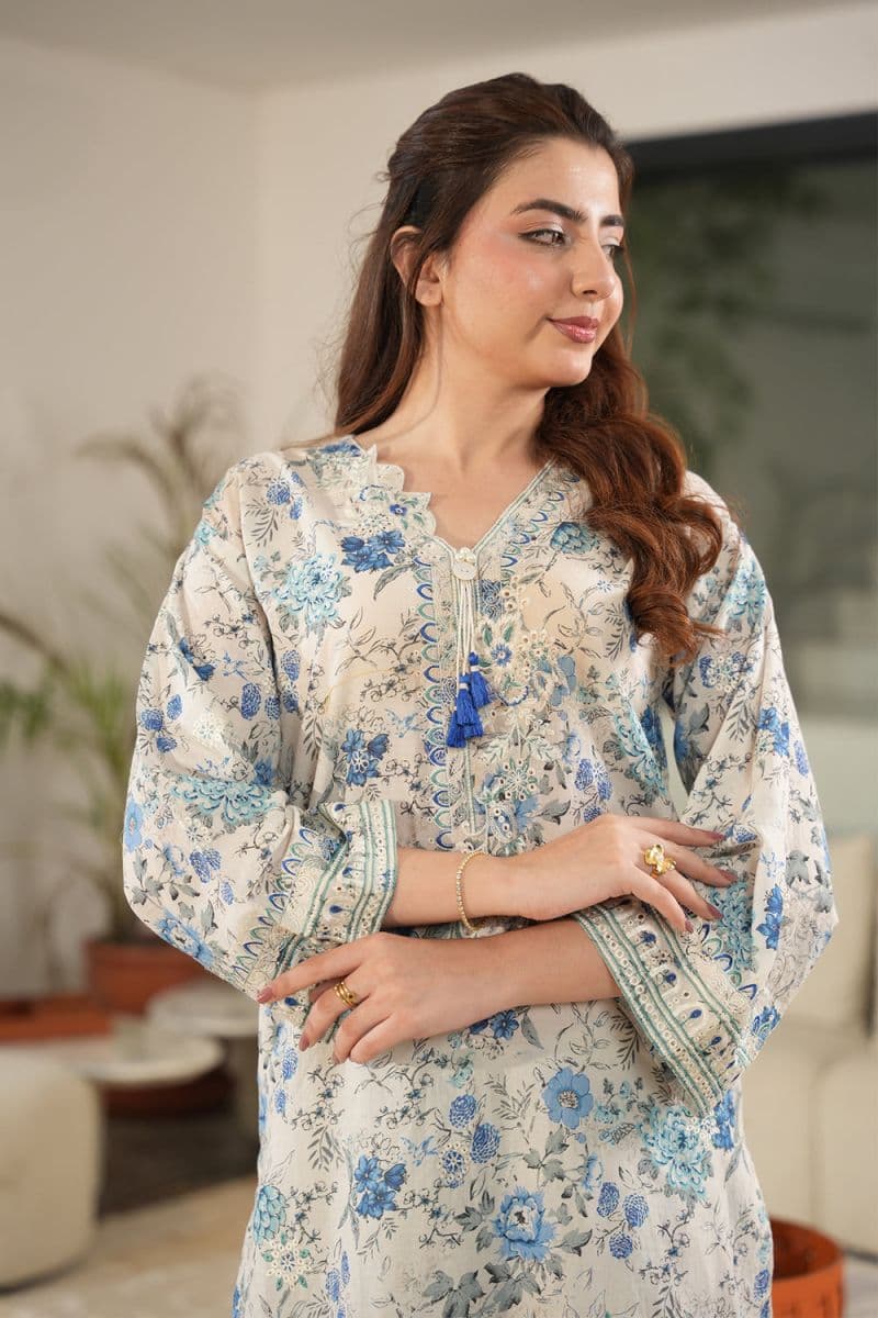 2 Piece - Embroidered Lawn Suit thumbnail