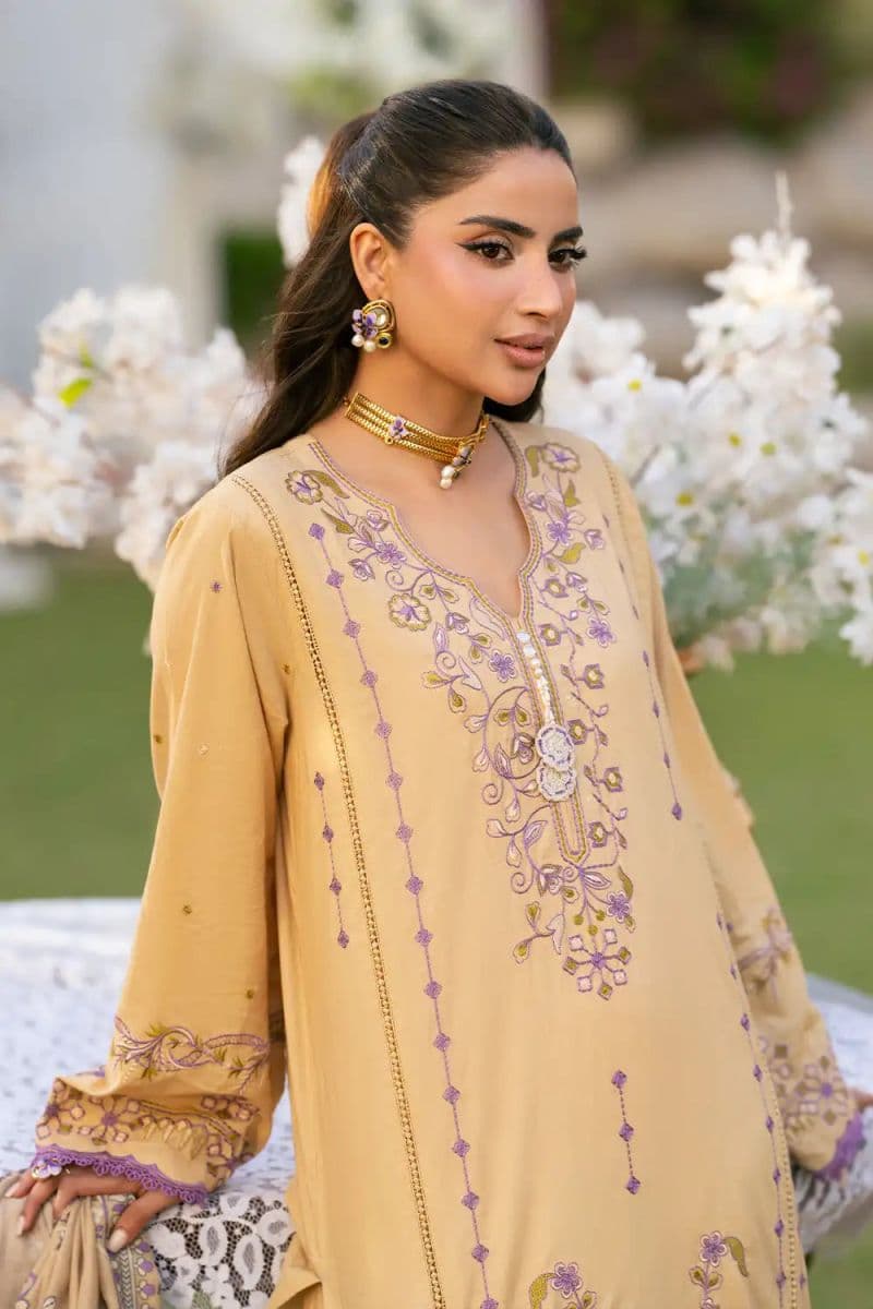 3 Piece - Embroidered Cambric Suit thumbnail