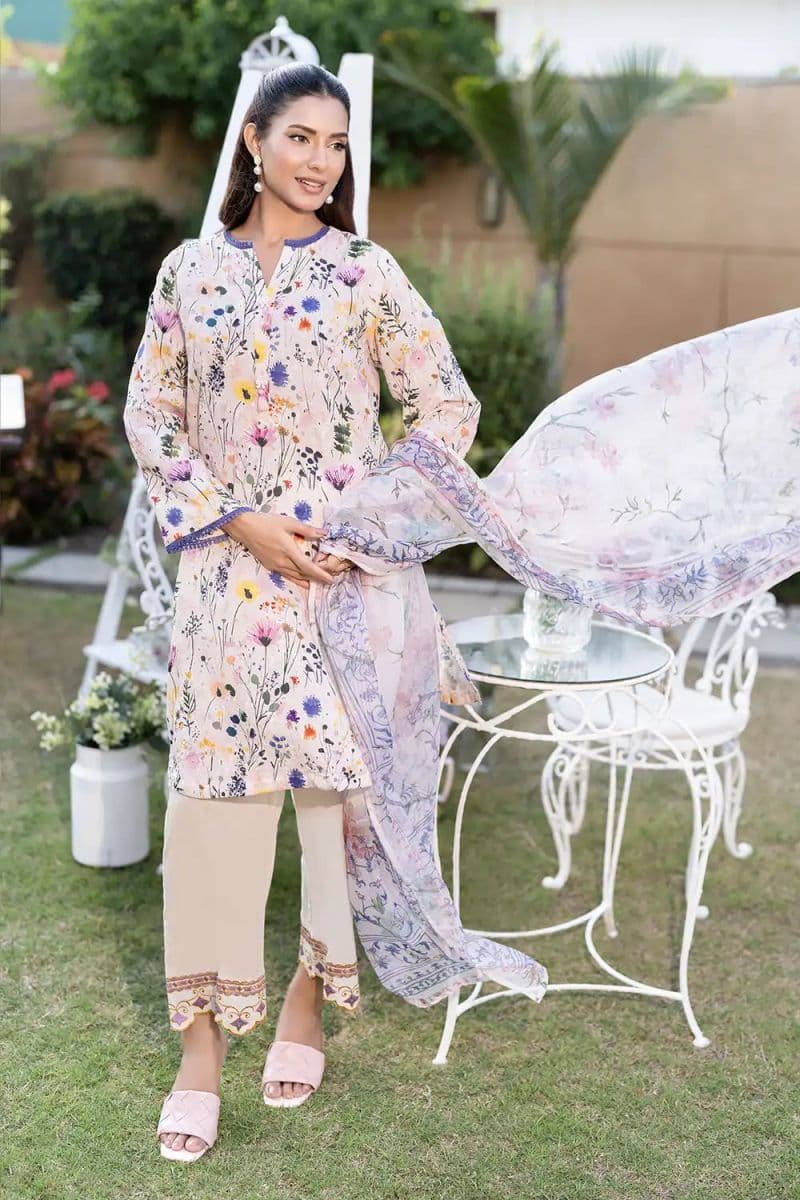 3 Piece - Embroidered Chinkari Suit thumbnail
