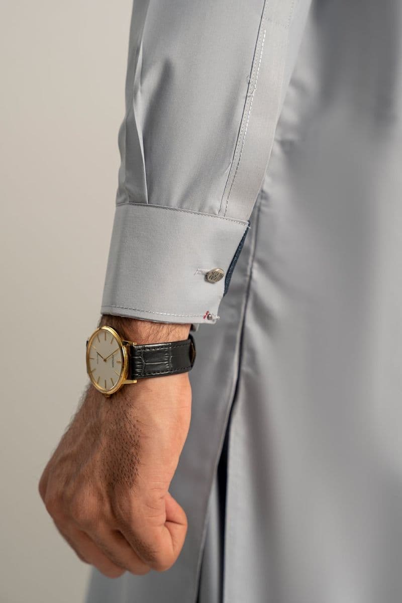 Grey Blended Shalwar Kameez thumbnail