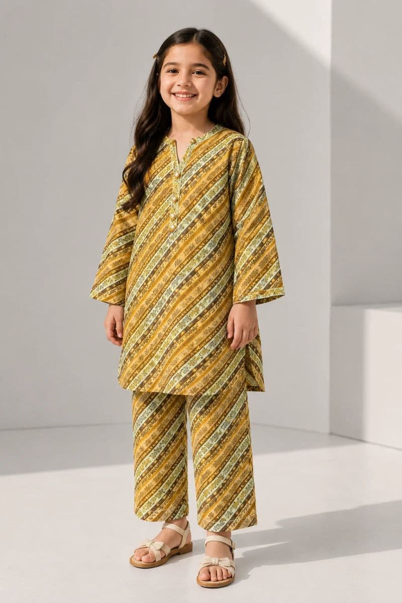 2 PIECE - PRINTED CAMBRIC SUIT thumbnail