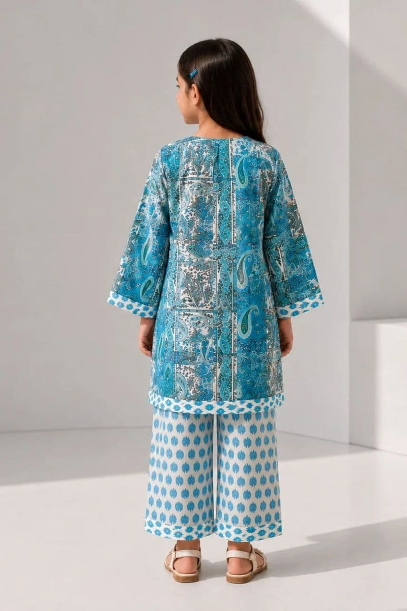 2 Piece - Printed Cambric Suit thumbnail