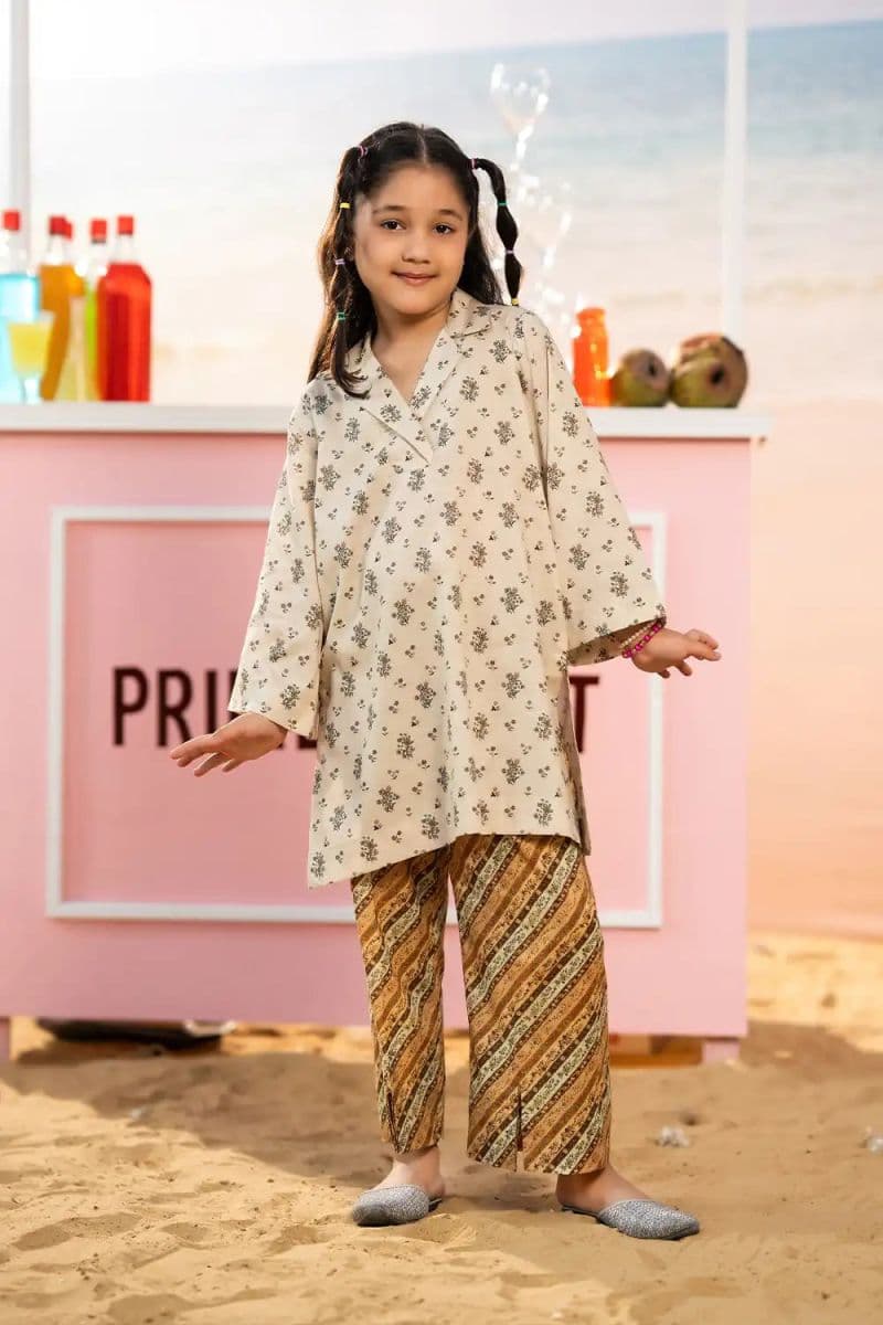 2 Piece - Printed Cambric Suit thumbnail