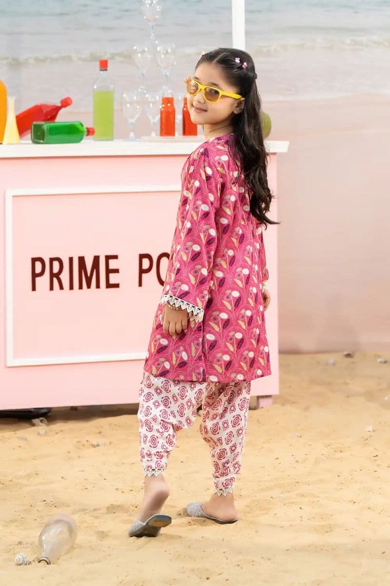 2 Piece - Printed Cambric Suit thumbnail