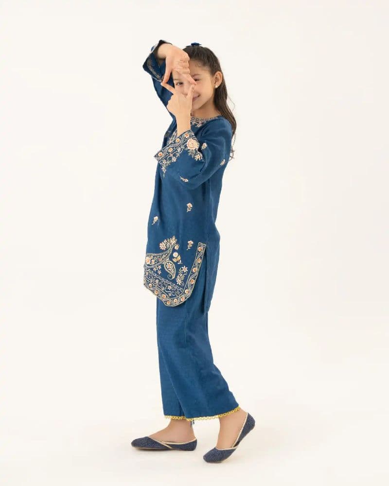 2 Piece - Embroidered Jacquard Suit thumbnail