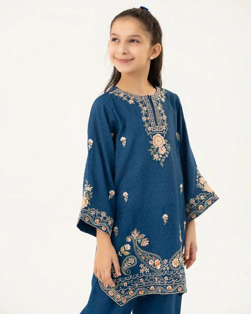 2 Piece - Embroidered Jacquard Suit thumbnail