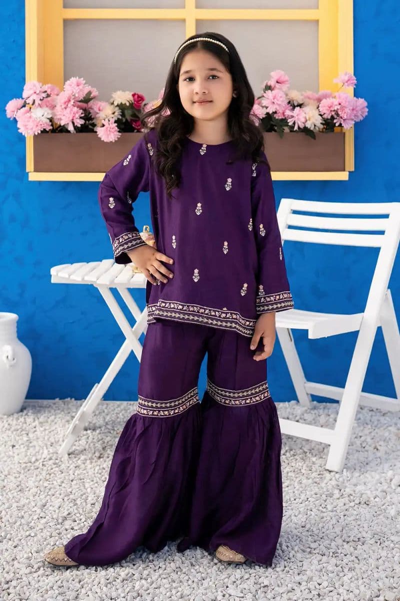 2 Piece - Embroidered Viscose Suit thumbnail