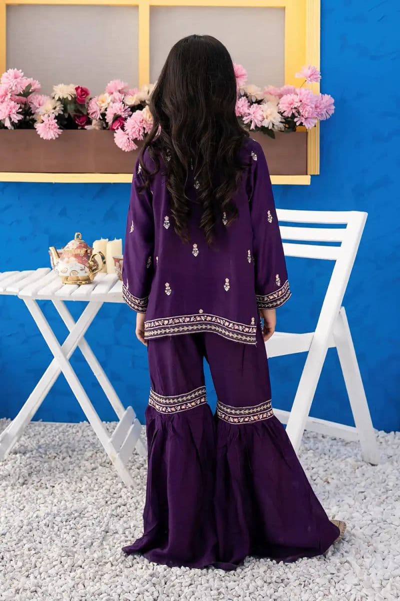 2 Piece - Embroidered Viscose Suit thumbnail