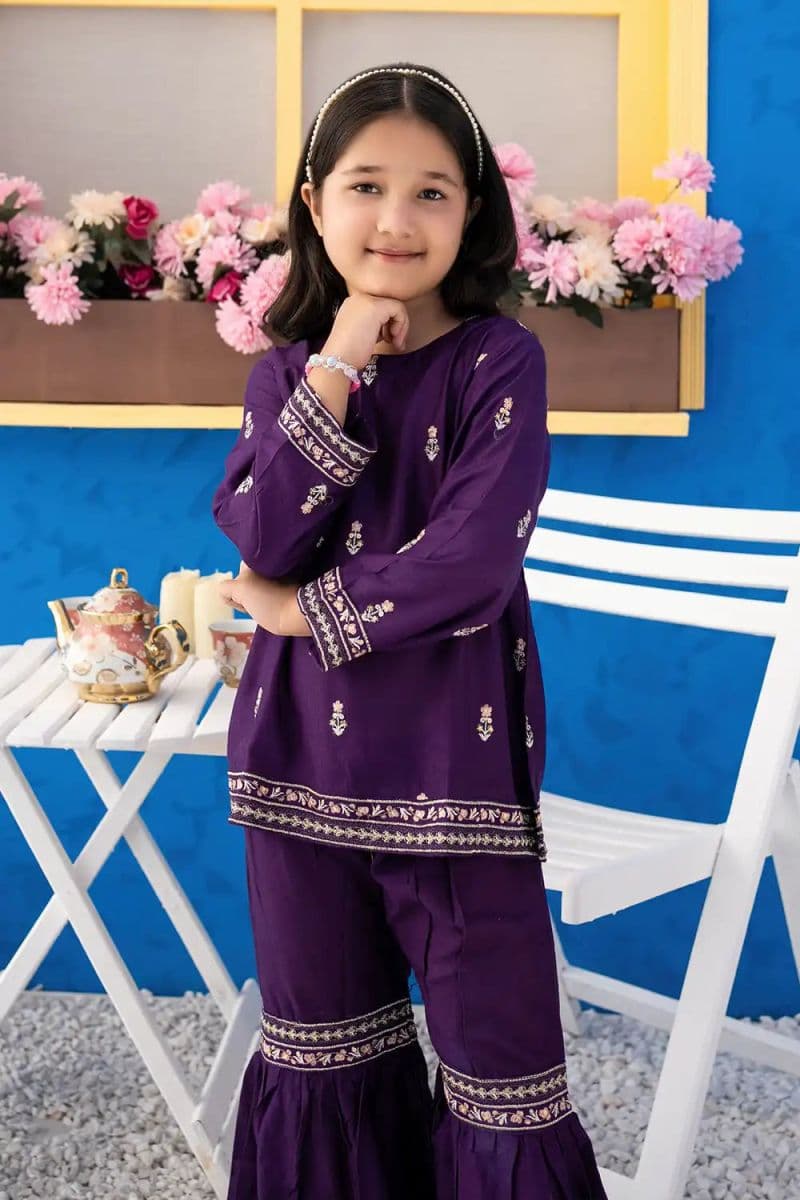 2 Piece - Embroidered Viscose Suit thumbnail