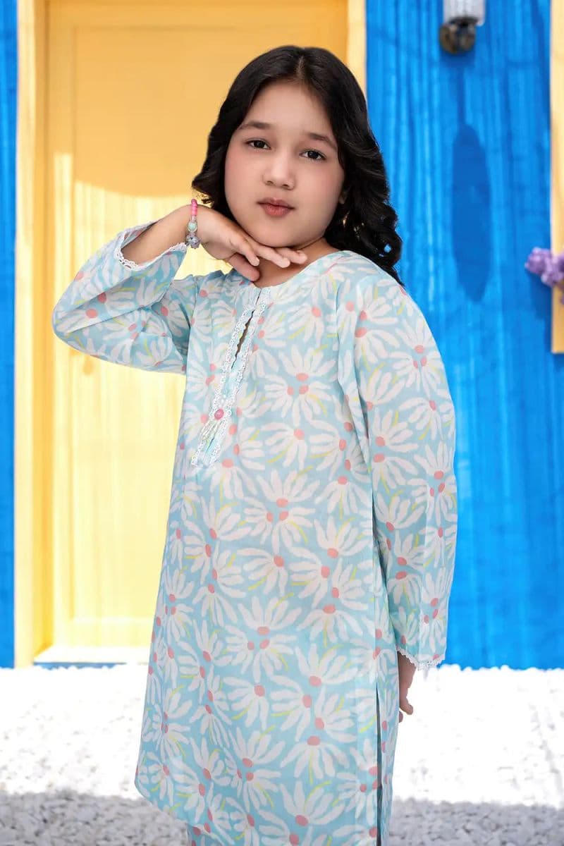 2 Piece - Printed Cotton Lawn Suit thumbnail