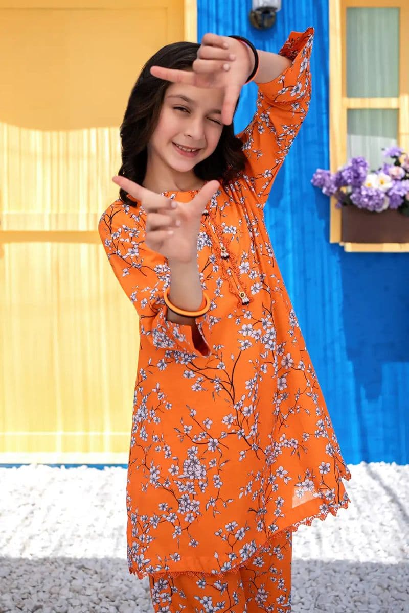 2 Piece - Printed Cotton Lawn Suit thumbnail