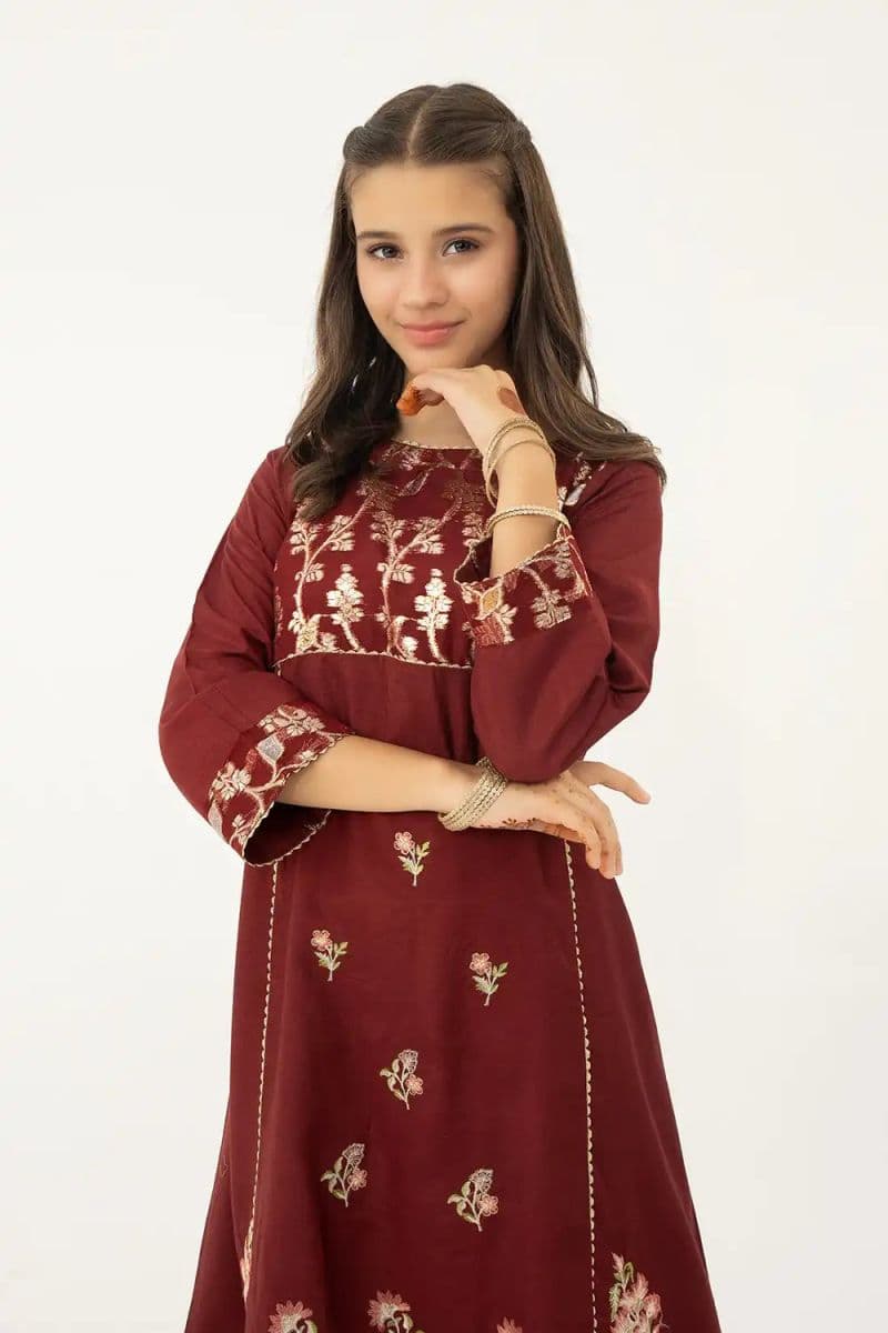 2 Piece - Embroidered Jacquard Suit thumbnail