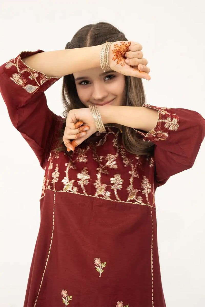 2 Piece - Embroidered Jacquard Suit thumbnail