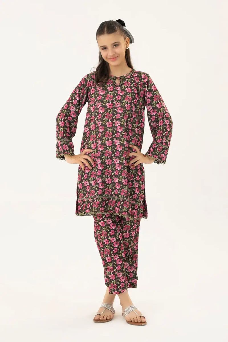 2 Piece - Printed Texture Suit thumbnail