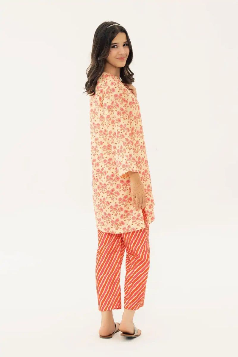 2 Piece - Printed Arabic Lawn Suit thumbnail