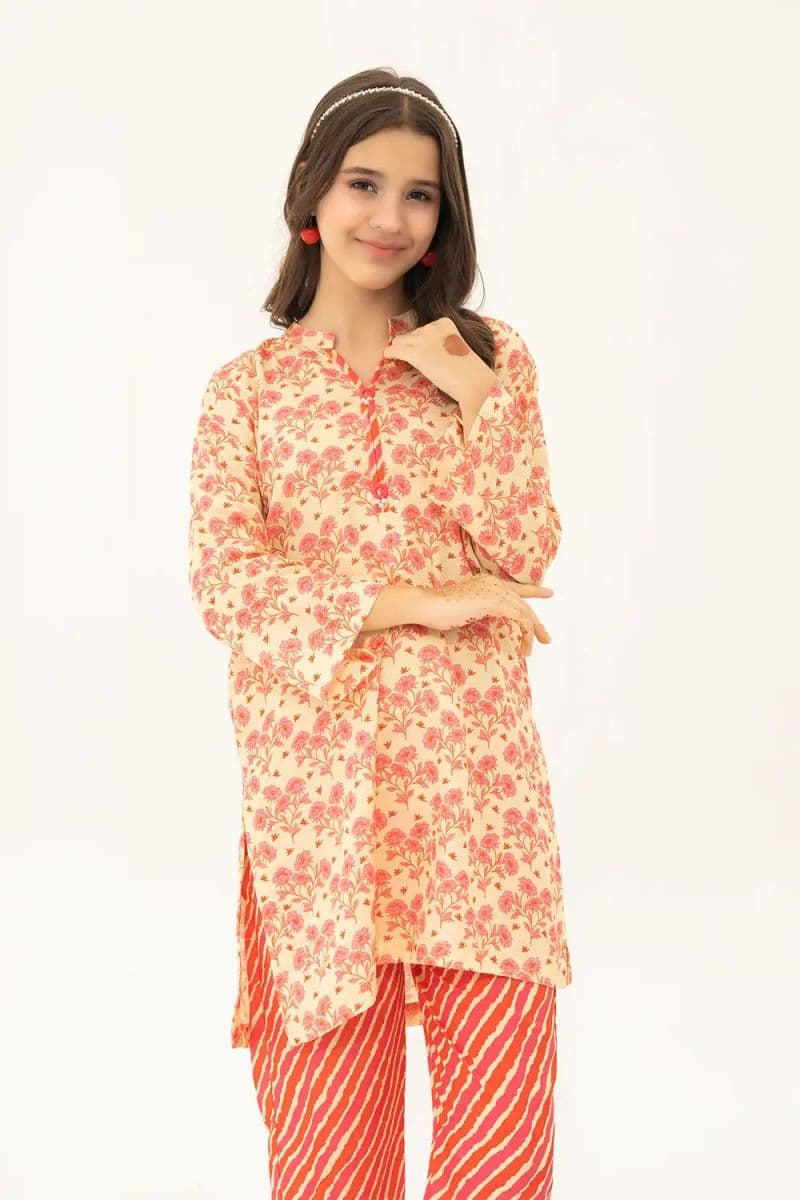 2 Piece - Printed Arabic Lawn Suit thumbnail