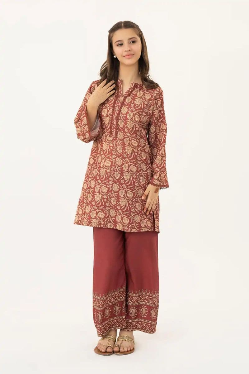 2 Piece - Printed Arabic Lawn Suit thumbnail