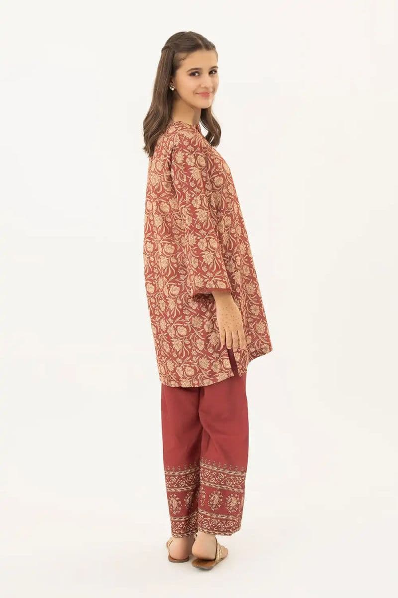 2 Piece - Printed Arabic Lawn Suit thumbnail
