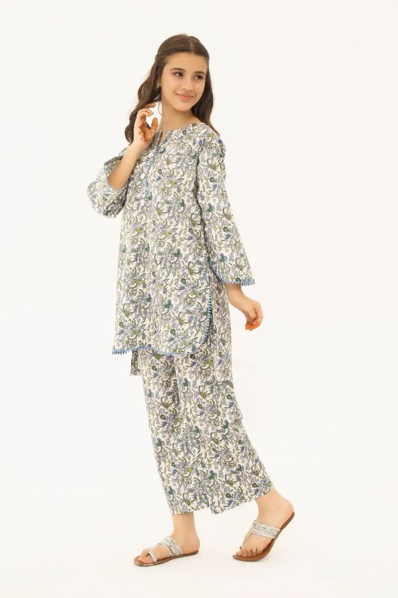 2 Piece - Printed Cotton Lawn Suit thumbnail