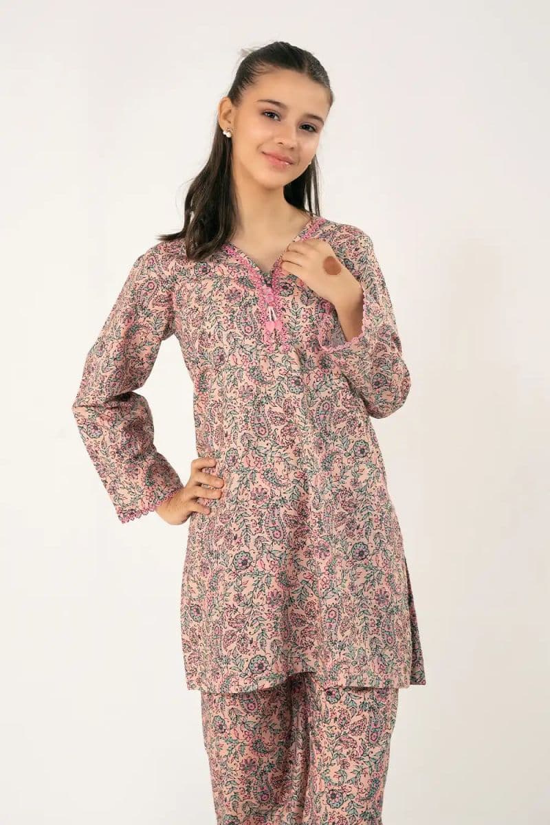 2 Piece - Printed Cotton Lawn Suit thumbnail