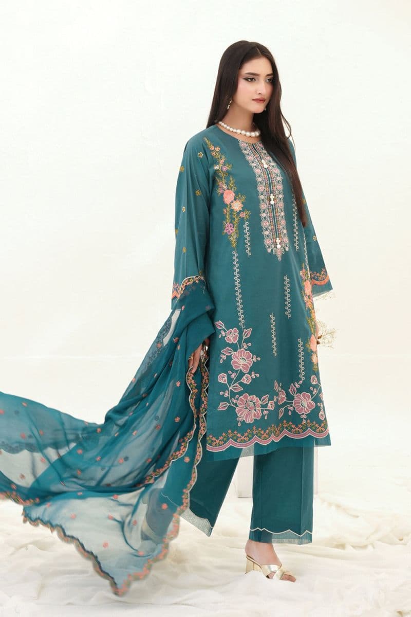 3 Piece - Embroidered Lawn Suit thumbnail