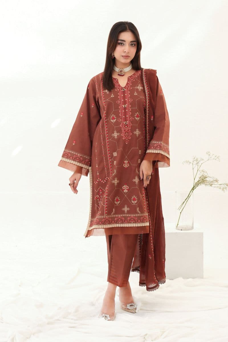 3 Piece - Embroidered Lawn Suit thumbnail