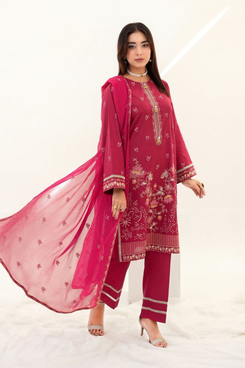 3 Piece - Embroidered Lawn Suit thumbnail
