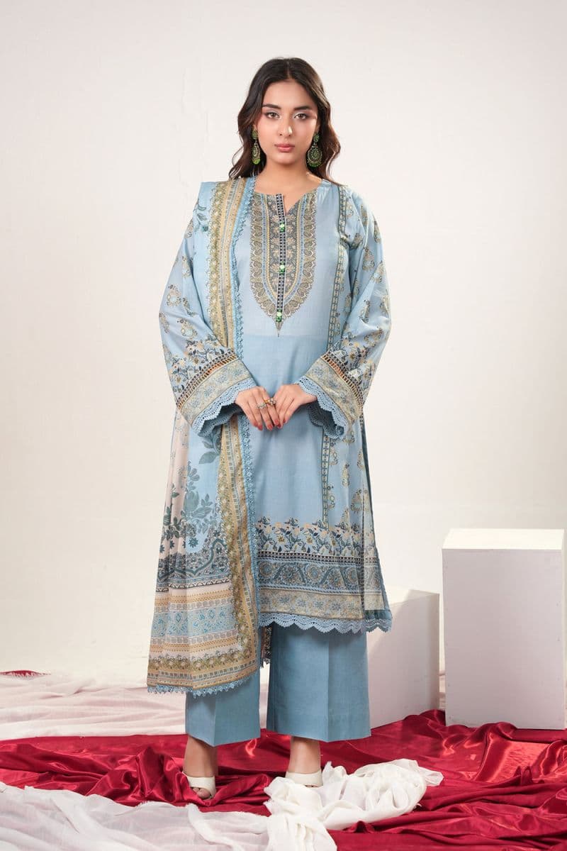 3 Piece - Printed Lawn Suit thumbnail