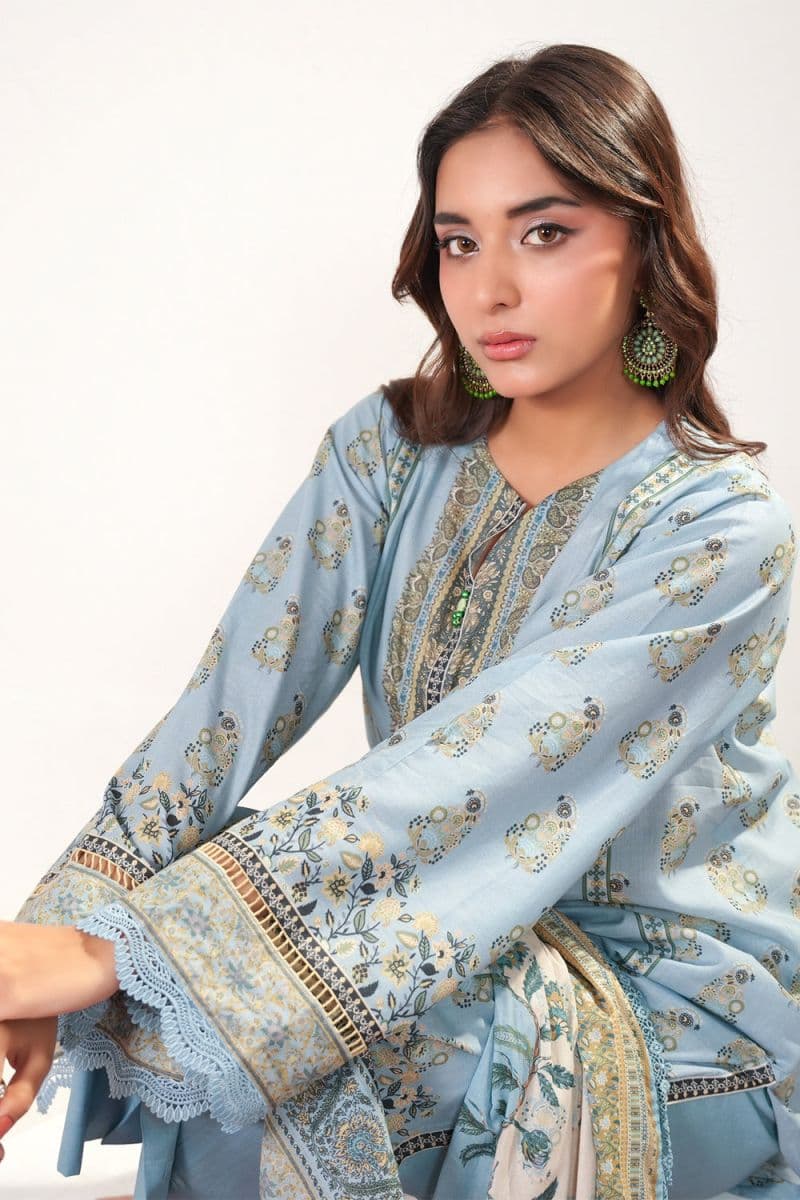 3 Piece - Printed Lawn Suit thumbnail