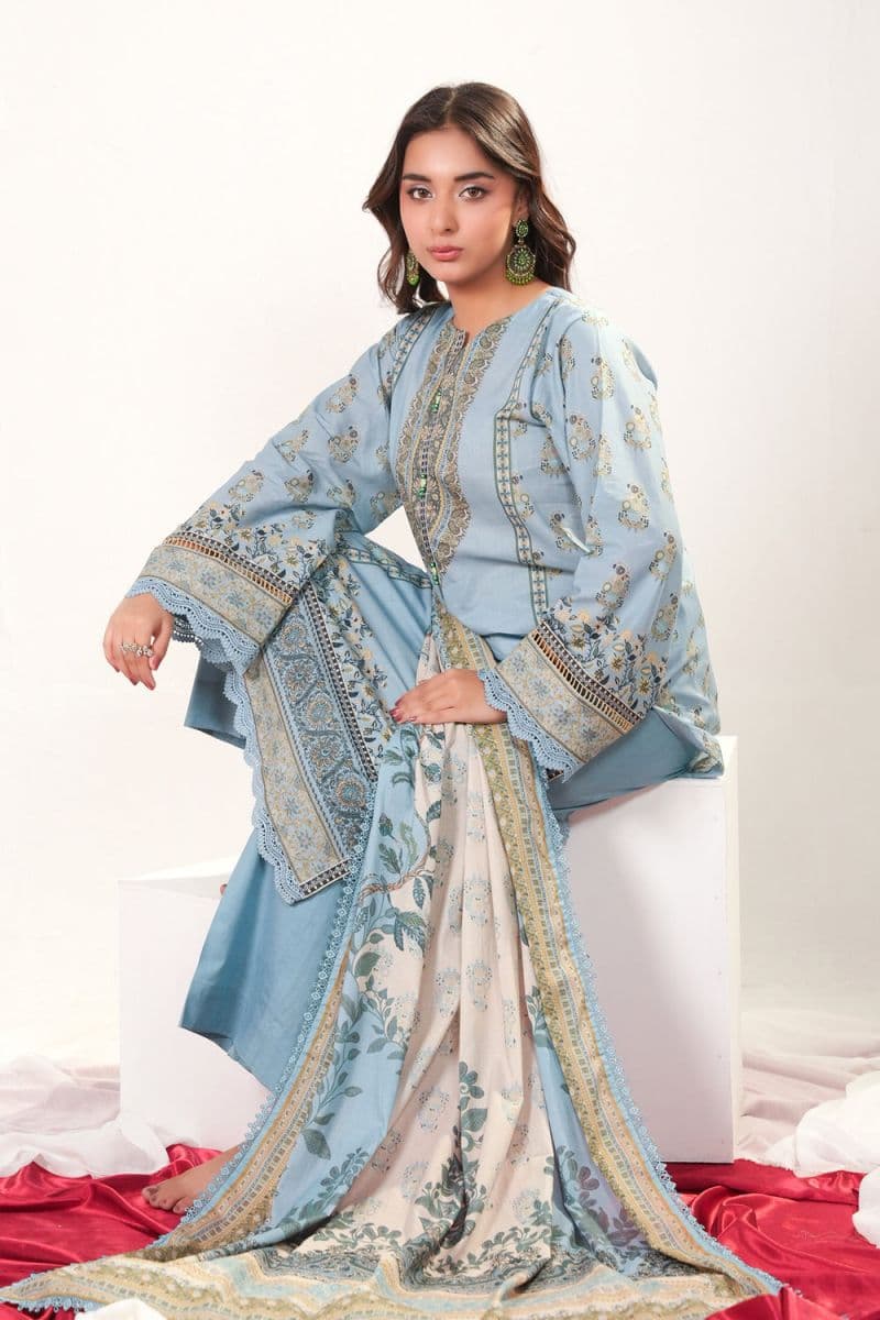 3 Piece - Printed Lawn Suit thumbnail