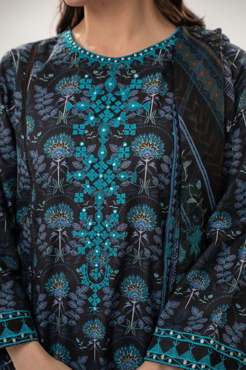 3 Piece - Embroidered Lawn Suit thumbnail