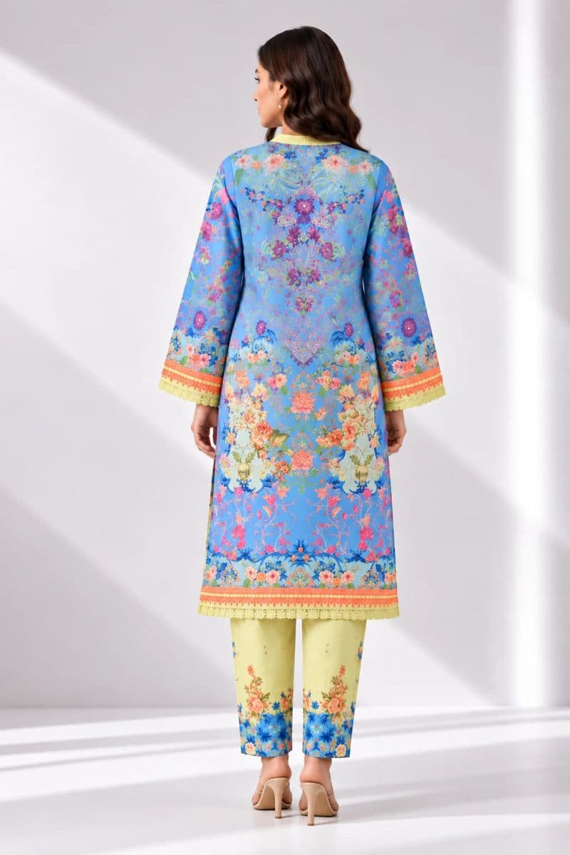 2-PIECE - PRINTED ARABIC LAWN SUIT thumbnail