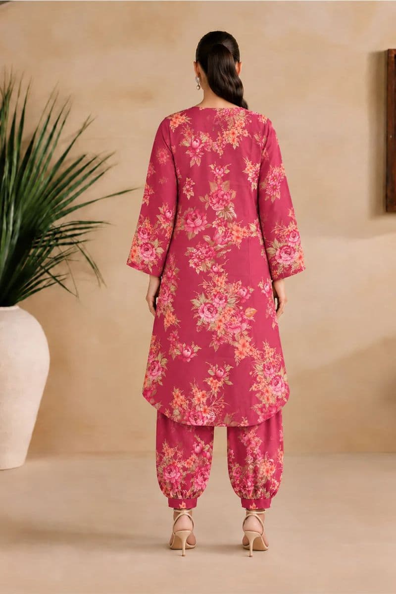 2-PIECE - PRINTED ARABIC LAWN SUIT thumbnail