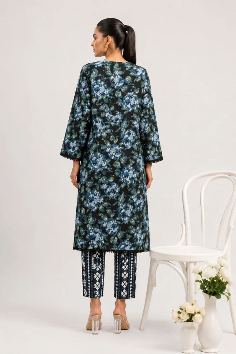 2-PIECE PRINTED CAMBRIC SUIT thumbnail