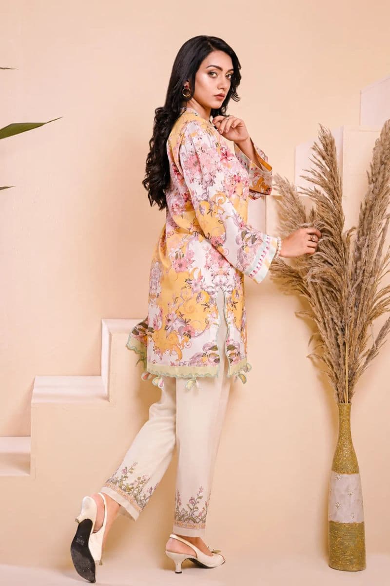 2 Piece - Printed Arabic Lawn Suit thumbnail