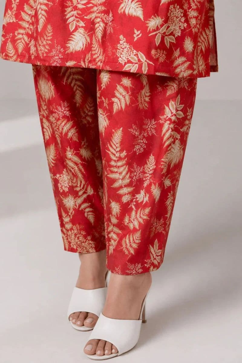 2-PIECE PRINTED CAMBRIC SUIT thumbnail