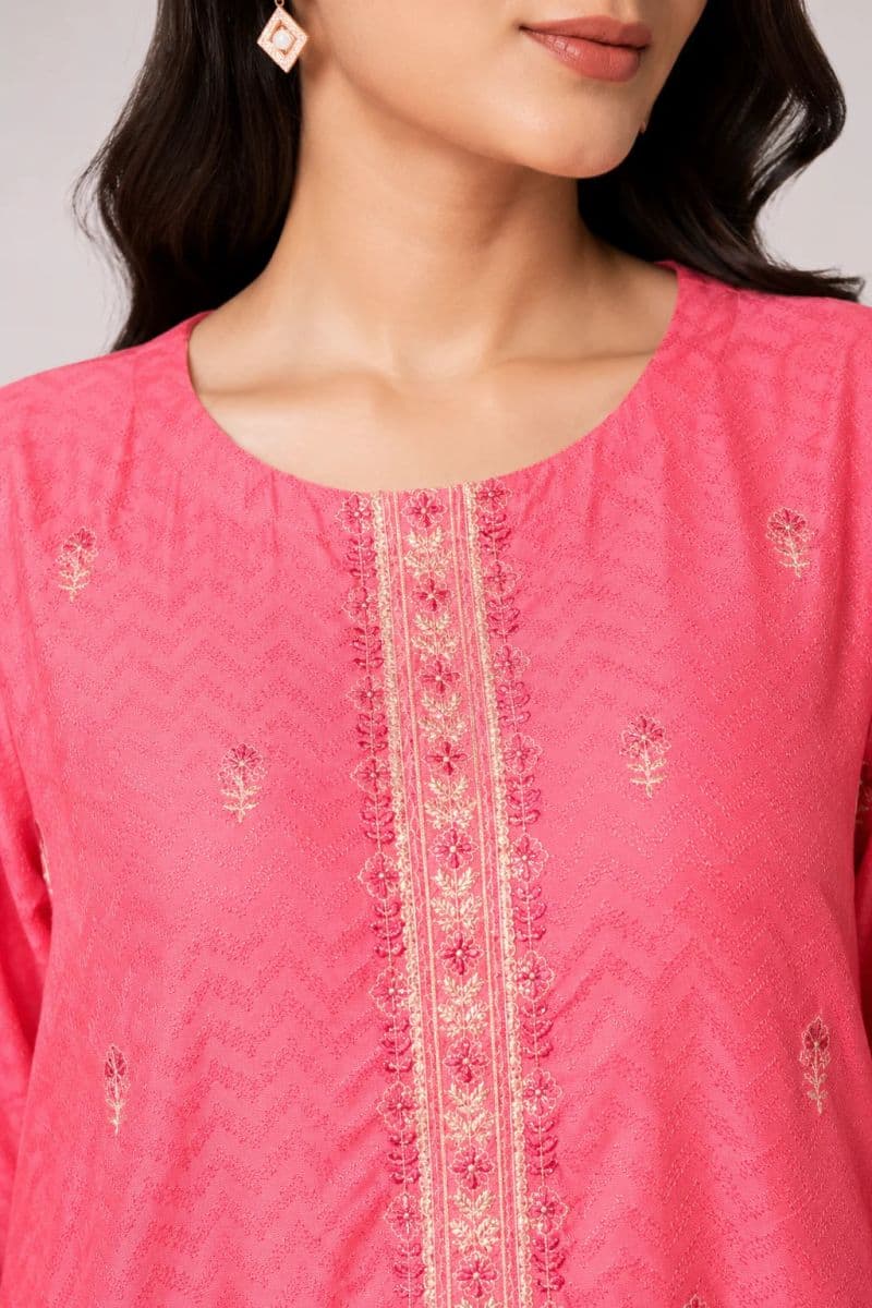 2 Piece - Embroidered Jacquard Suit thumbnail