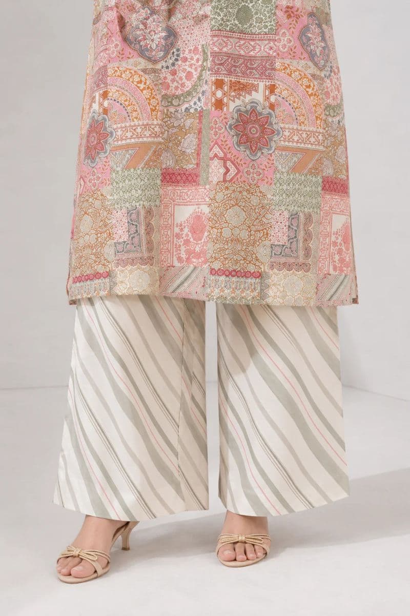 2-PIECE PRINTED CAMBRIC SUIT thumbnail