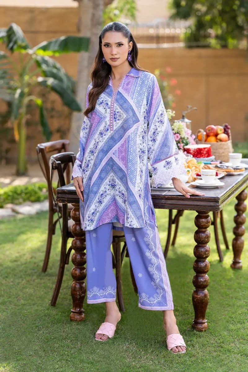 2 Piece - Printed Arabic Lawn Suit thumbnail