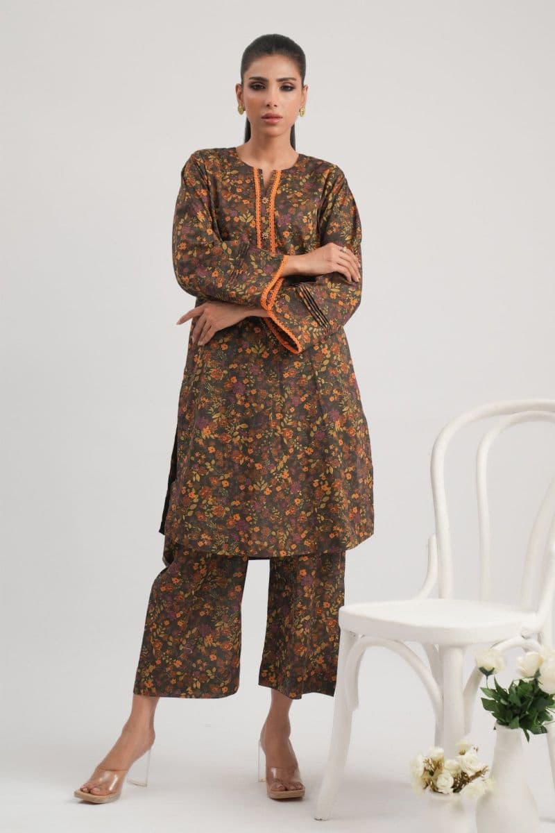 2 Piece - Printed Lawn Suit thumbnail