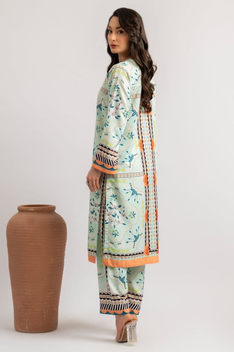 2 Pc Lawn Printed Stitched Suit thumbnail