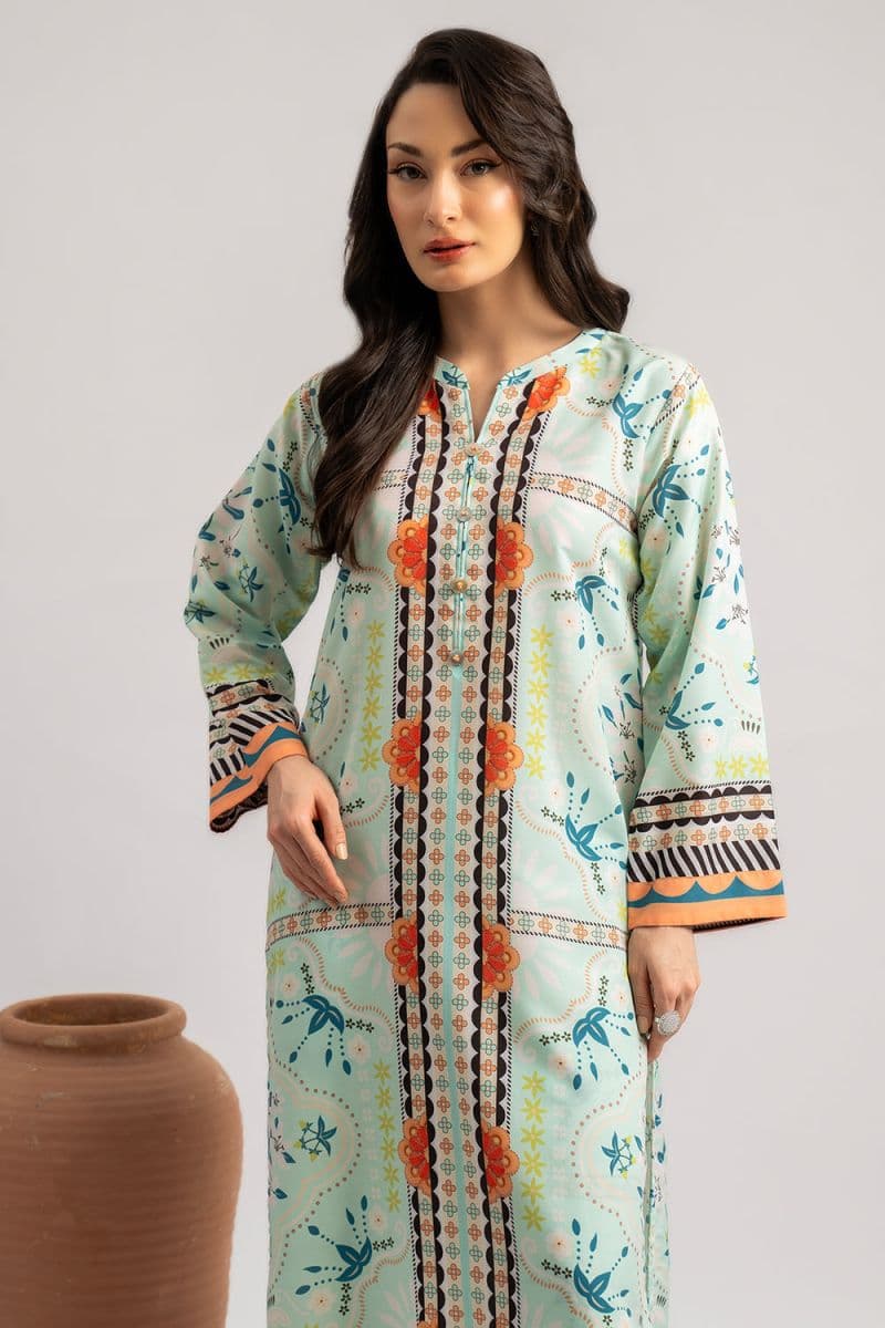 2 Pc Lawn Printed Stitched Suit thumbnail